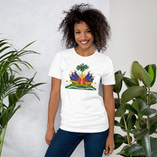 Load image into Gallery viewer, Haitian Flag Print Unisex t-shirt - Frantz Benjamin
